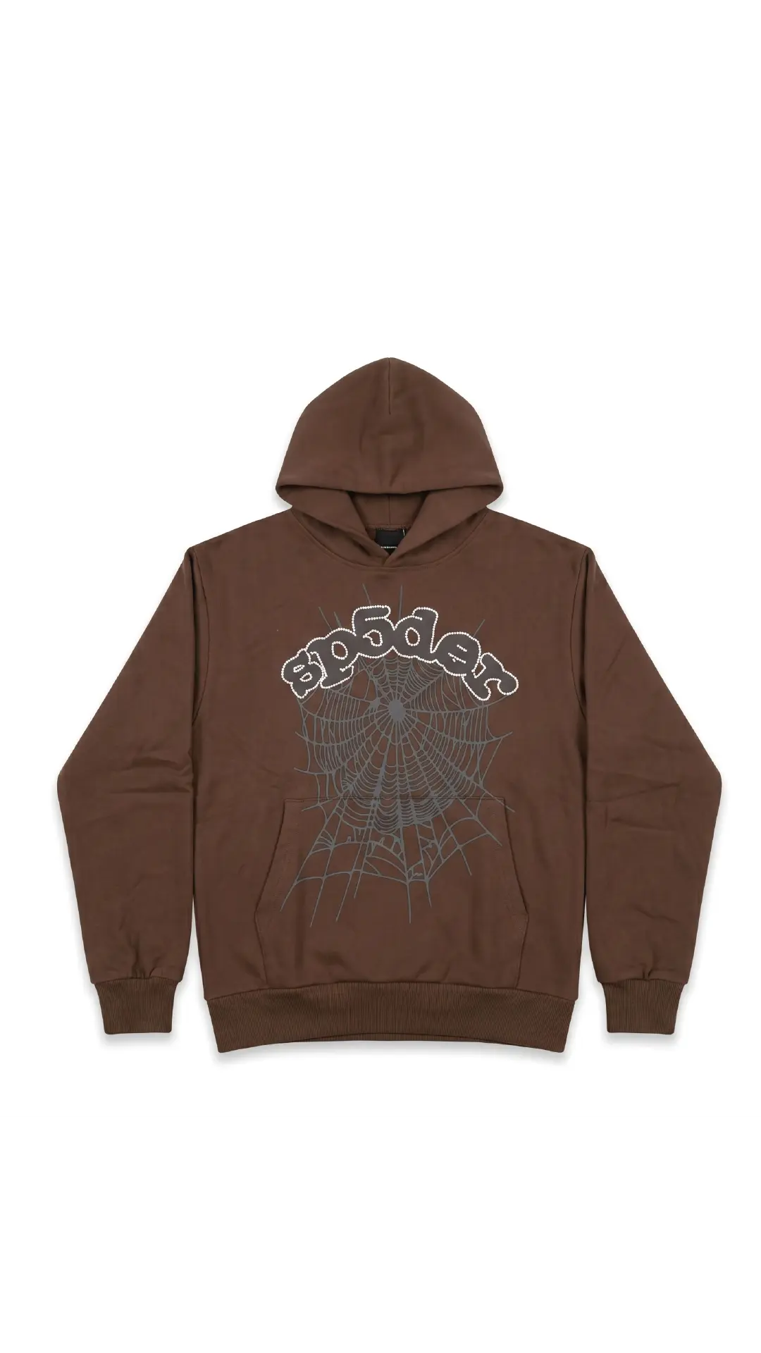 SP5DER HOODIE COFFEE