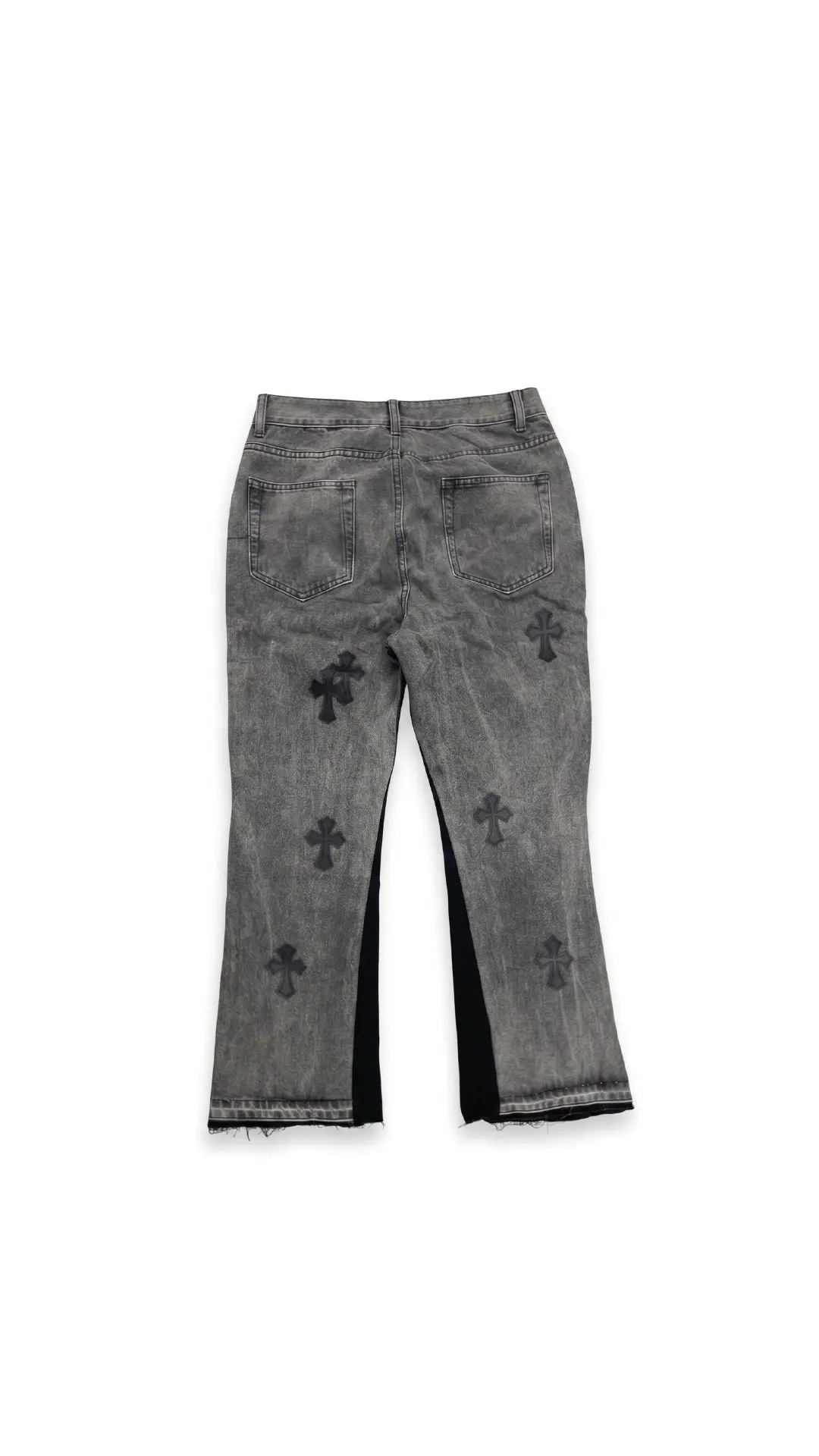 JEAN CHROME HEARTS FLARED