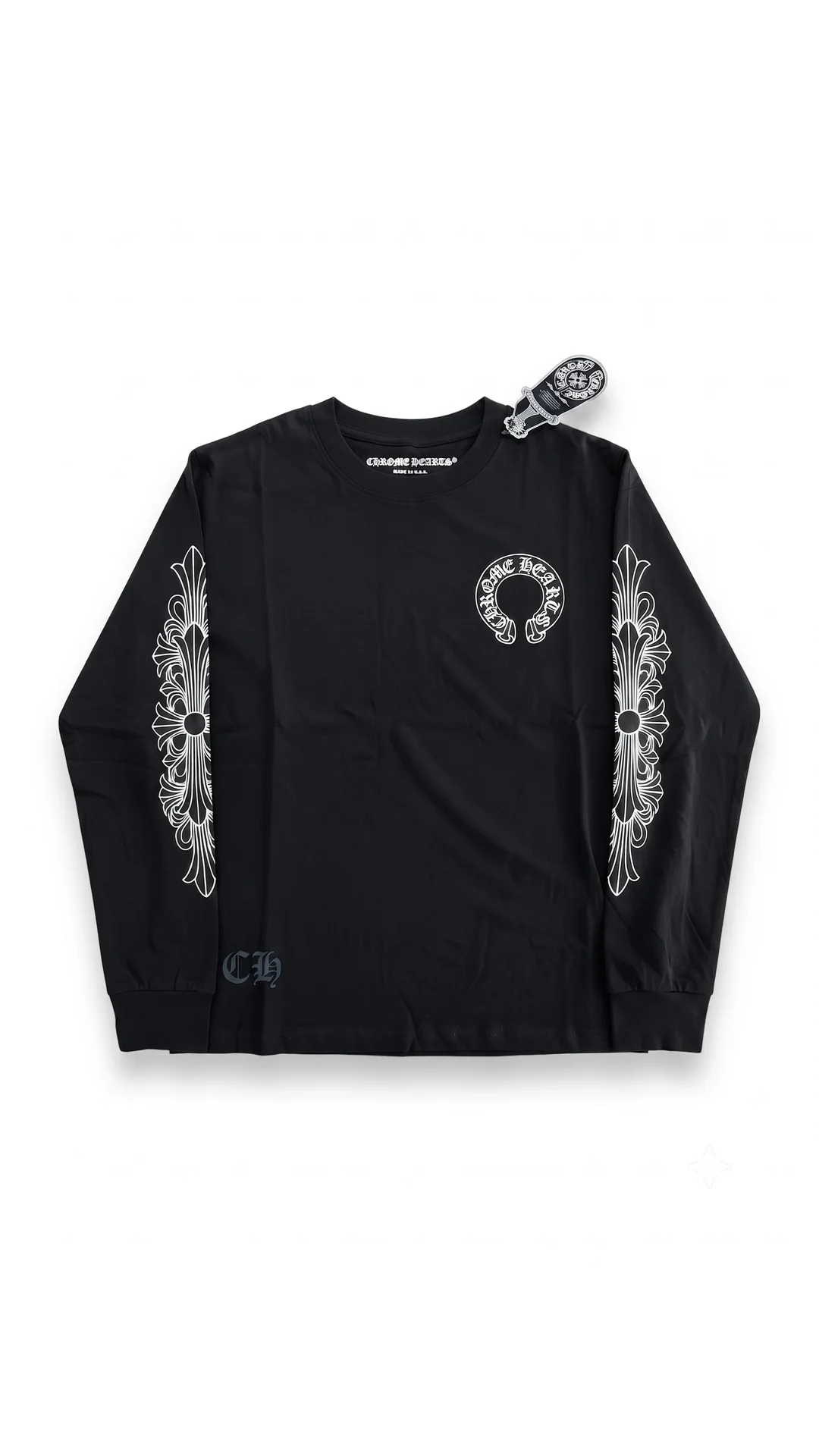 LONGSLEEVE CHROME HEARTS BLACK