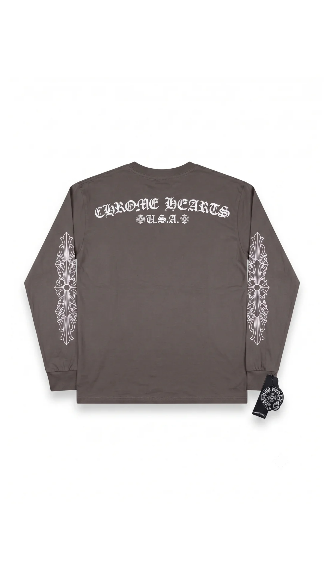 LONGSLEEVE CHROME HEARTS GREY